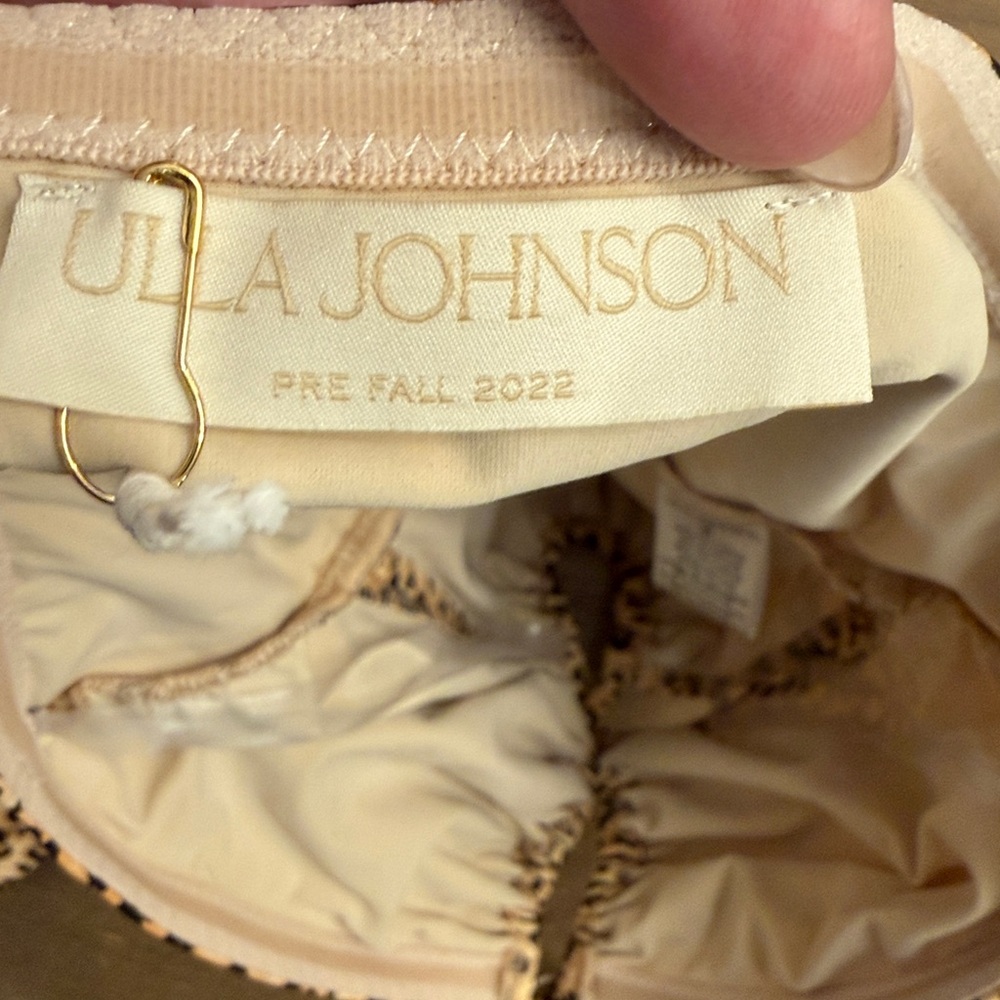 Ulla Johnson One Piece Swimsuit in Leopard NWT - Picture 4 of 5